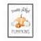 Stupell Industries Freshly Picked Pumpkins Print with Black Frame Wall Accent
